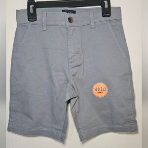 The Children's Place Boys Gray Flat Front Shorts
